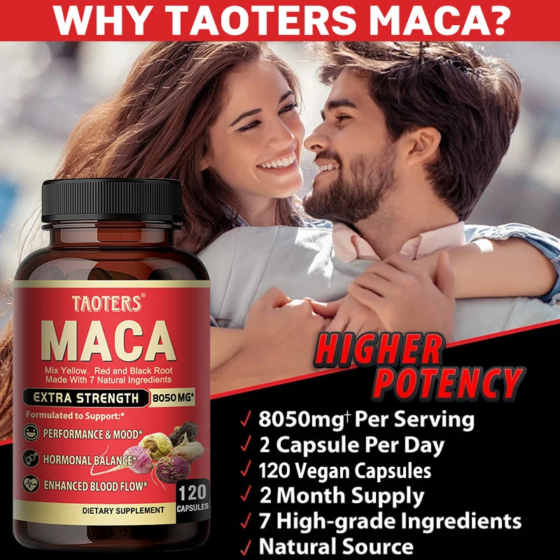 Supplengendrà maca root extract to support energy, endurance and athletic performance, mood and energy