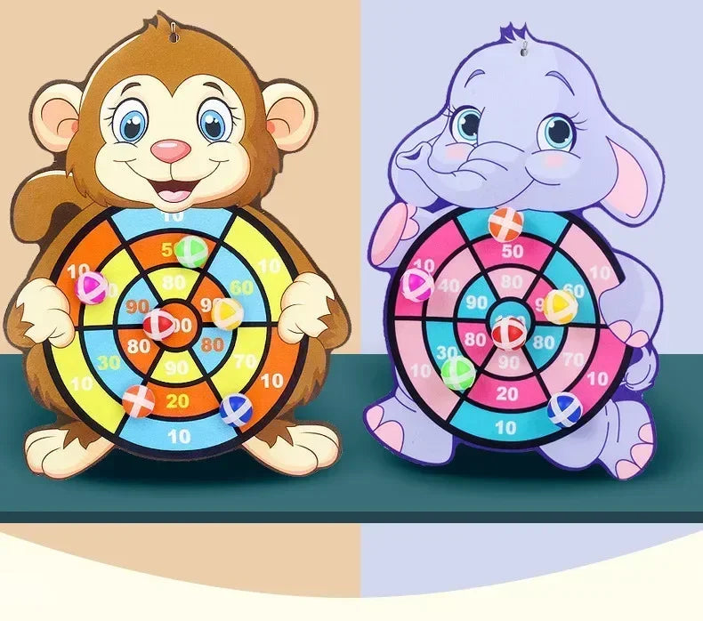 Jeux éducatifs jeu de fléchettes Stickey balle fléchette enfant jouet enfant Montessori jeux Sports d'intérieur pour enfants Montessori jouets cadeau