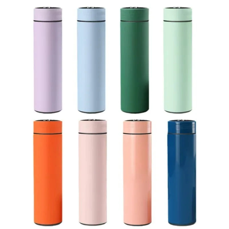 Tasse Thermos intelligente en acier inoxydable 316, affichage de la température, contrôle tactile, bouteille d'eau isolée, séparation du thé, cadeau de noël