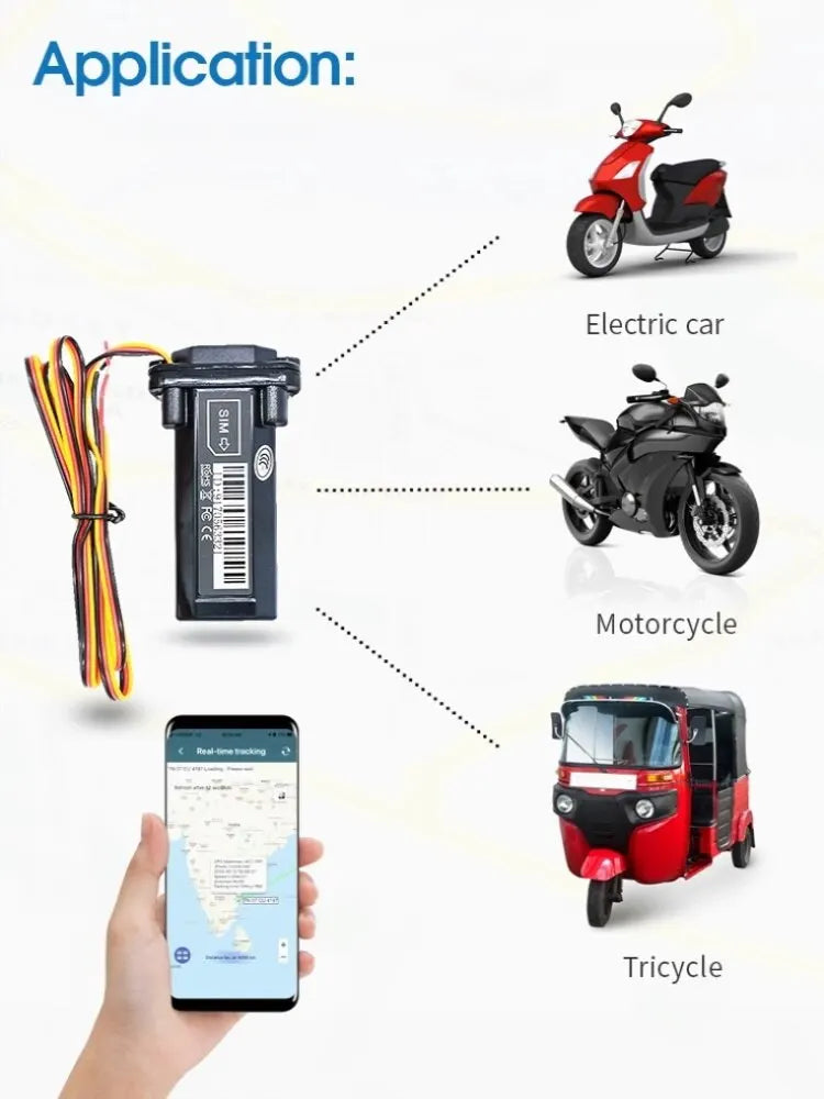 Car GPS Locator, Waterproof GPS Tracker, Universal Anti-Theft Car Tracker