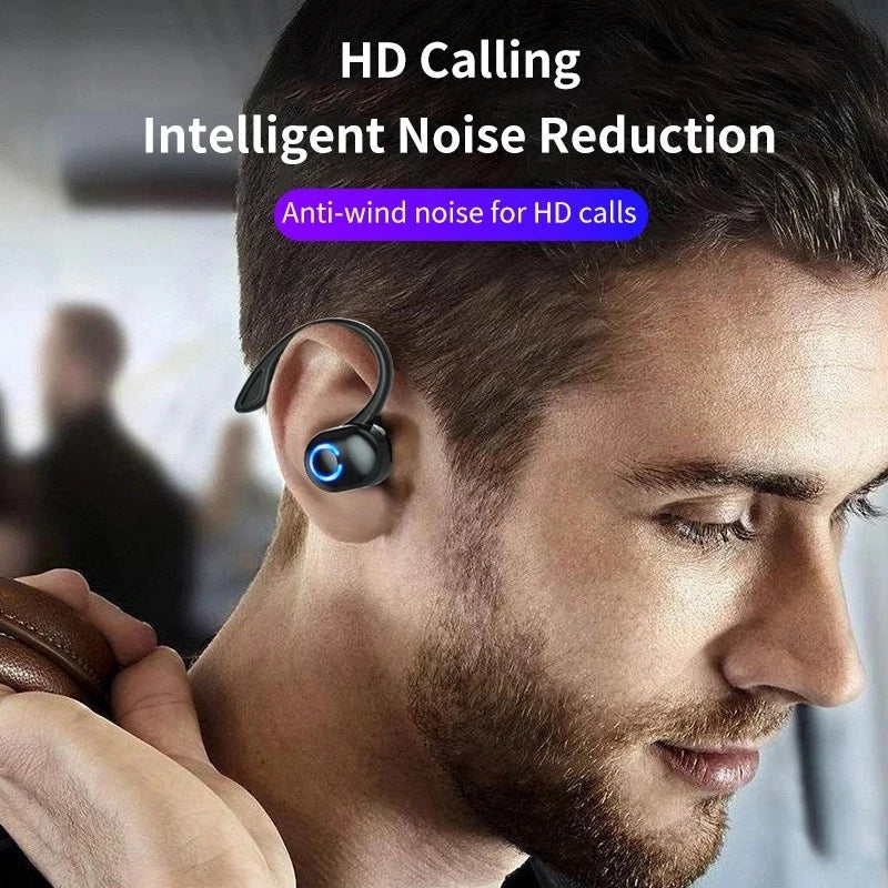 Écouteurs sans fil Bluetooth 5.0, oreillettes intra-auriculaires simples, étanches, TWS, mains libres, pour sport