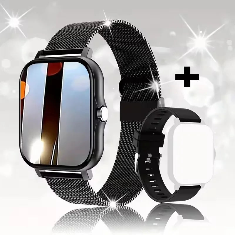 Nouvelle montre intelligente 2.01 pouces HD affichage réponse faire appel Message vue Modes sportifs smartwatch bricolage cadran prévisions météorologiques hommes femmes