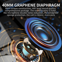 Bluetooth 5.3 casque casque sans fil mains libres appel téléphone Kit Moto étanche écouteur MP3 lecteur de musique haut-parleur pour Moto