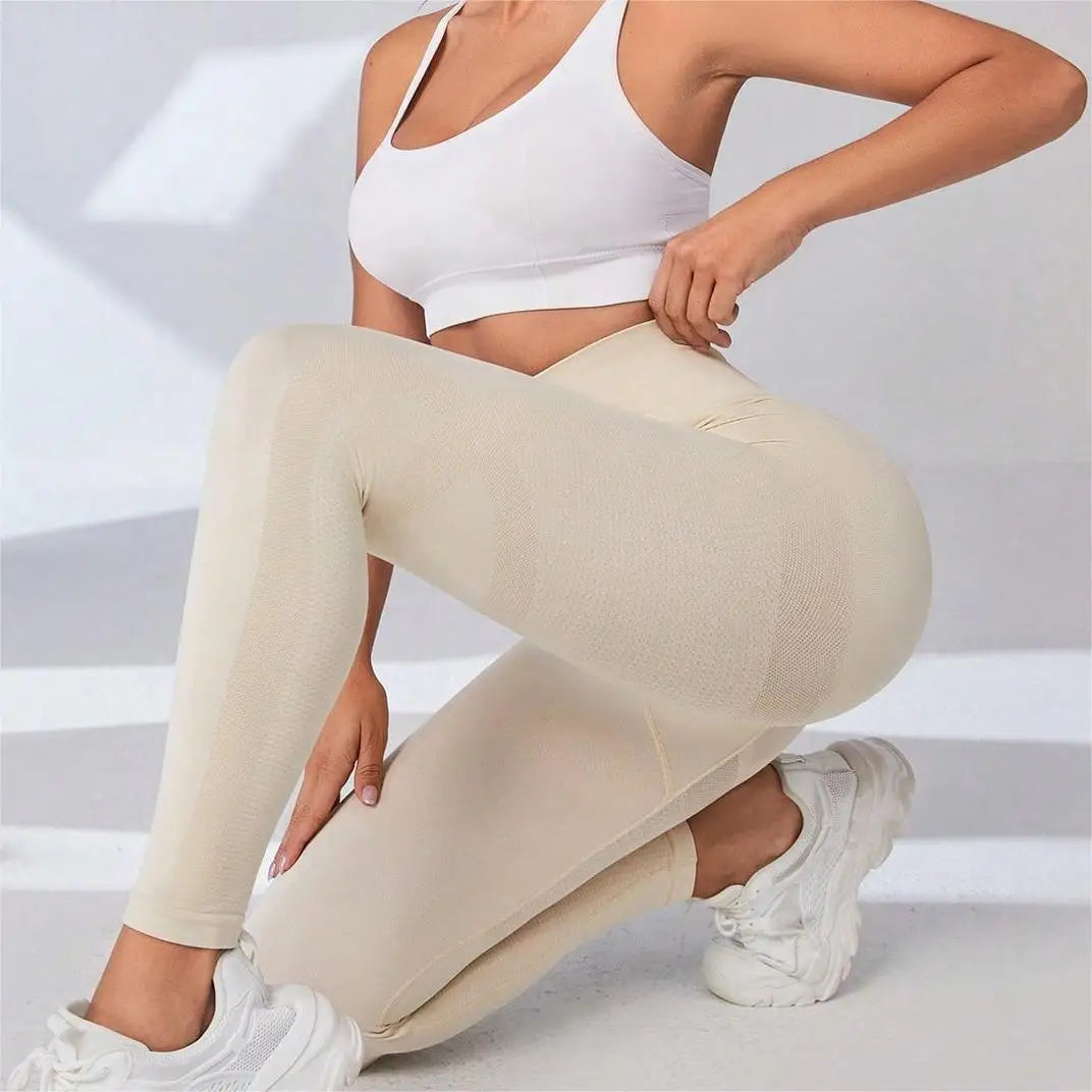 Legging de yoga push-up sans couture pour femme, legging de sport, fitness, entraînement, gymnastique, cyclisme, mode