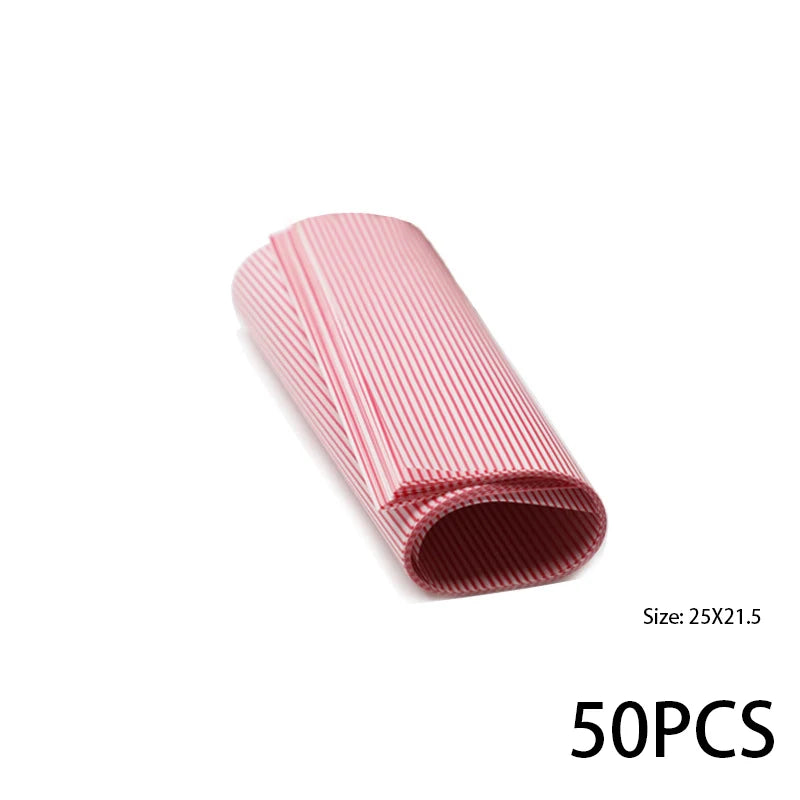 Papier ciré de qualité alimentaire, 50 pièces/lot, papier de graisse, emballages alimentaires, papier d'emballage pour pain, Sandwich, hamburger, frites, papier huilé, outils de cuisson