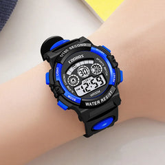 Sport enfants montres mode LED montres numériques pour enfants bracelet en Silicone étanche lumineux filles garçons horloge cadeau reloj niNo