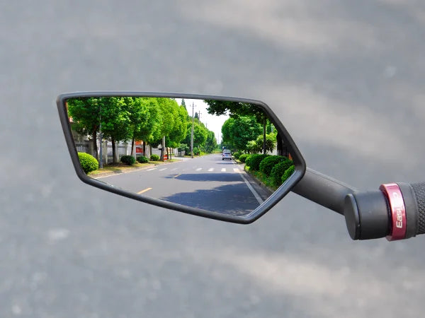 RBRL rétroviseur de vélo vtt guidon fin miroir HD grand Angle étendu Durable vélo rétroviseurs latéraux pour Scooter électrique