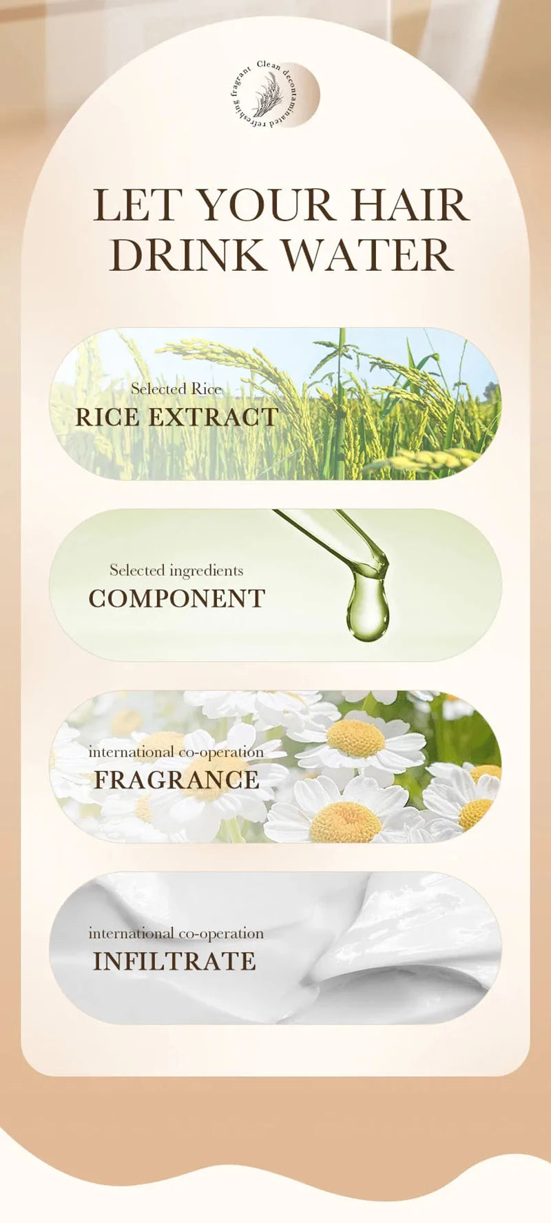 Magic repairing hair mask, prevents dryness, branch damage, tangles, frizz, deeply hydrates, smooths, soft, professional, natural care
