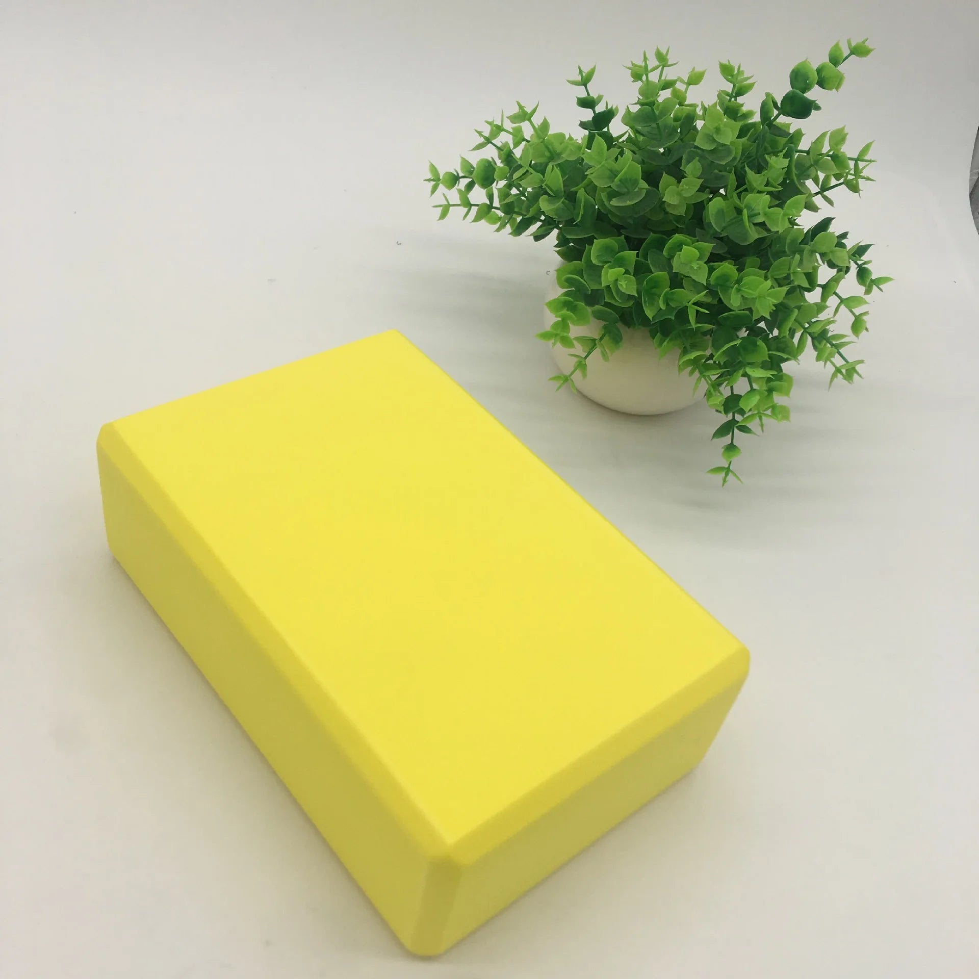 Blocs de Yoga haute densité 1 pièce, briques de Fitness d'entraînement en mousse EVA, blocs de gymnastique antidérapants à poignée extensible Pilates, gymnastique