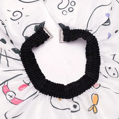 Cape de coupe de cheveux professionnelle pour enfants, dessin animé, enveloppe de barbier, Cape de coiffeur douce pour enfants, Animal Kawaii, robe de coupe imperméable
