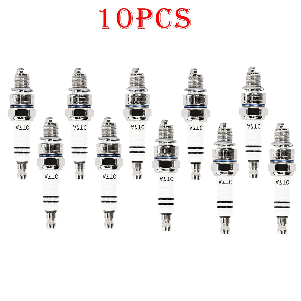 Bougie d'allumage A7TC pour Dean 6 50cc-150cc RL Scooter Pit D343 Pocket Bike Imagomoteur Go Kart facades Bumosquito TaoTao Buyang Roketa Sunl Baja