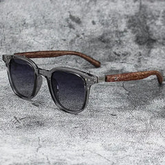 Retro wooden sunglasses for men and women, Mars polarized sunglasses, UV protection glasses, cycling, outdoor activities, street photography