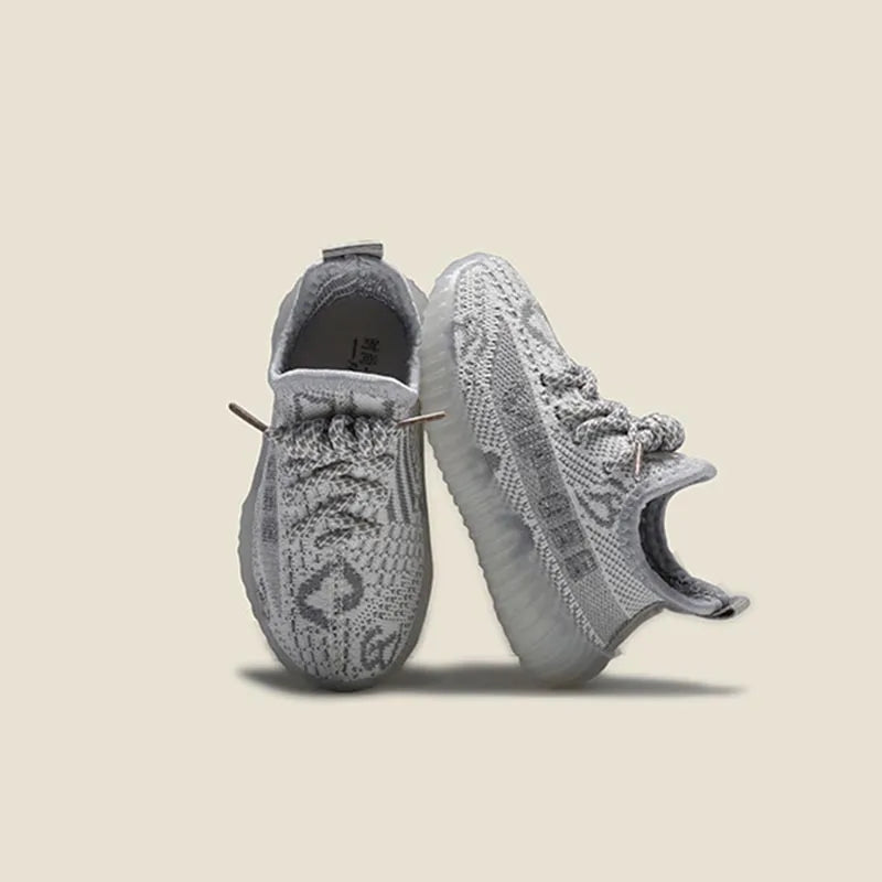Baskets confortables et élégantes pour enfants, chaussures souples en maille respirante, légères à lacets, décontractées, pour garçons et filles, printemps-automne 2024