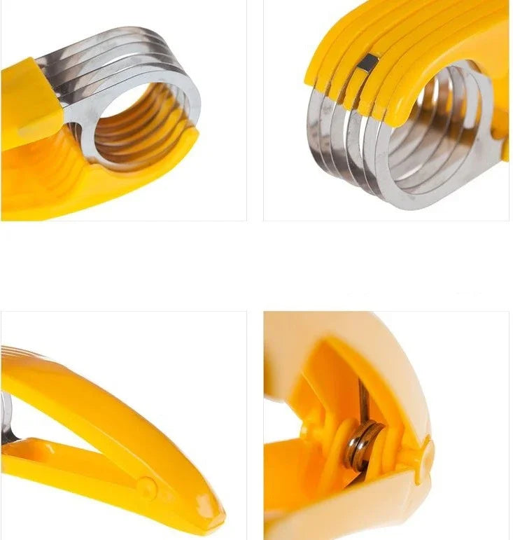 Coupeur de fruits en plastique écologique, outil de cuisine de qualité supérieure, idéal pour trancher, couper les concombres et plus encore
