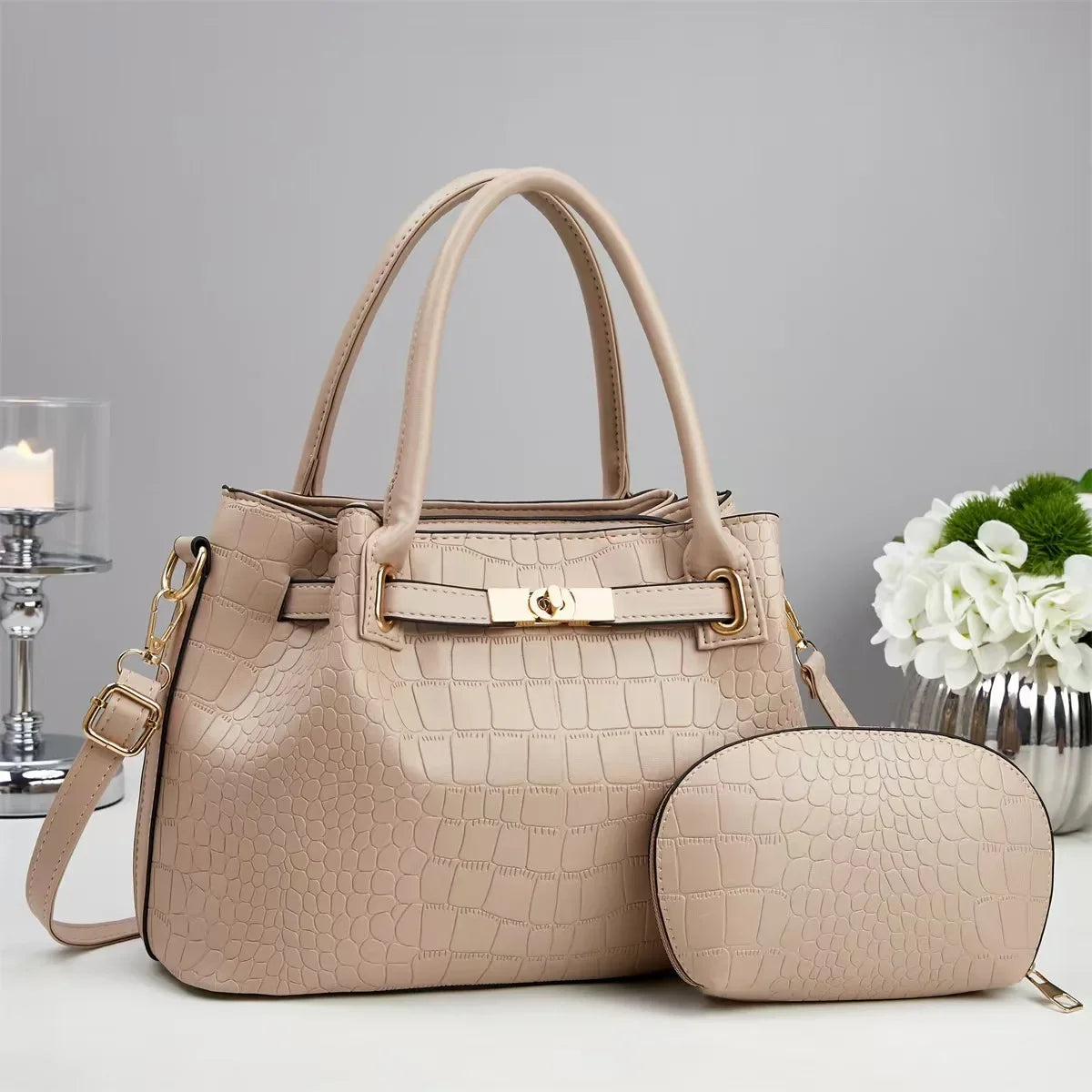Sac à main luxueux en cuir pour femmes, nouveau sac à main mi-vie, fermeture à glissière souple, doublure en Polyester, Style neutre minimaliste, cadeau