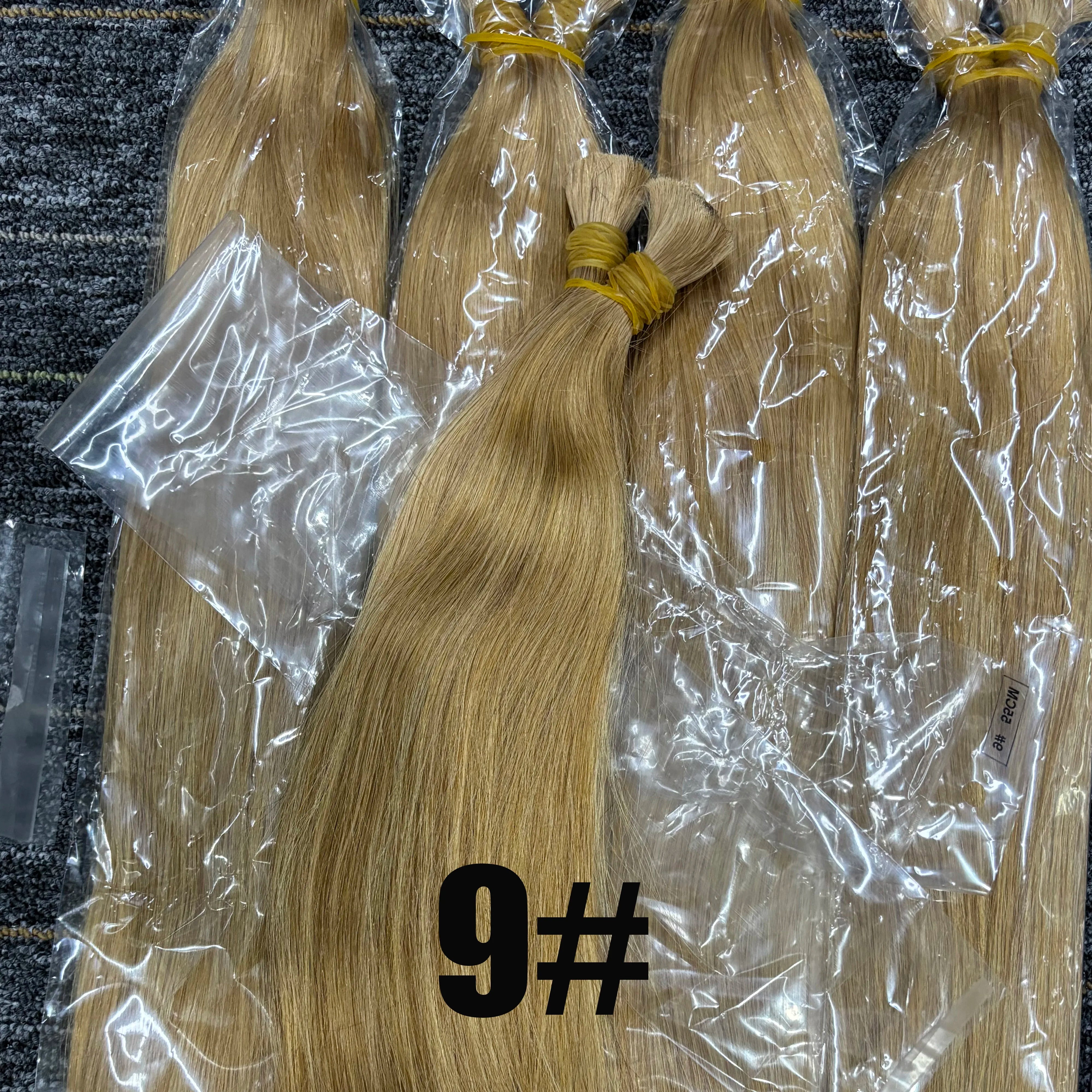 Cabelo Humano Original naturel approprié mourant toutes les couleurs cru vietnamien vierge 100% Extensions de cheveux humains
