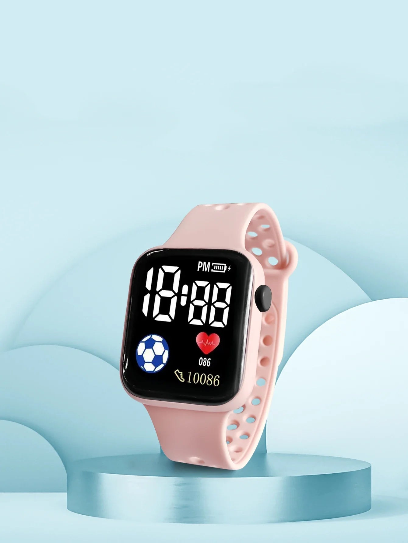 Montres numériques LED pour enfants et adultes, bracelet en Silicone, montre-bracelet électronique de dessin animé, horloge de sport, cadeaux pour garçons et filles