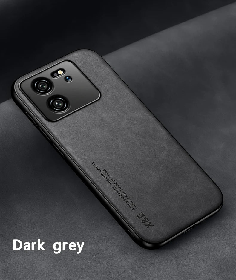 Coque antichoc pour Xiaomi 13T Pro, housse de protection, support magnétique intégré pour voiture, Mi 14 12 12T 11T 11 10T, Coque de téléphone Fundas