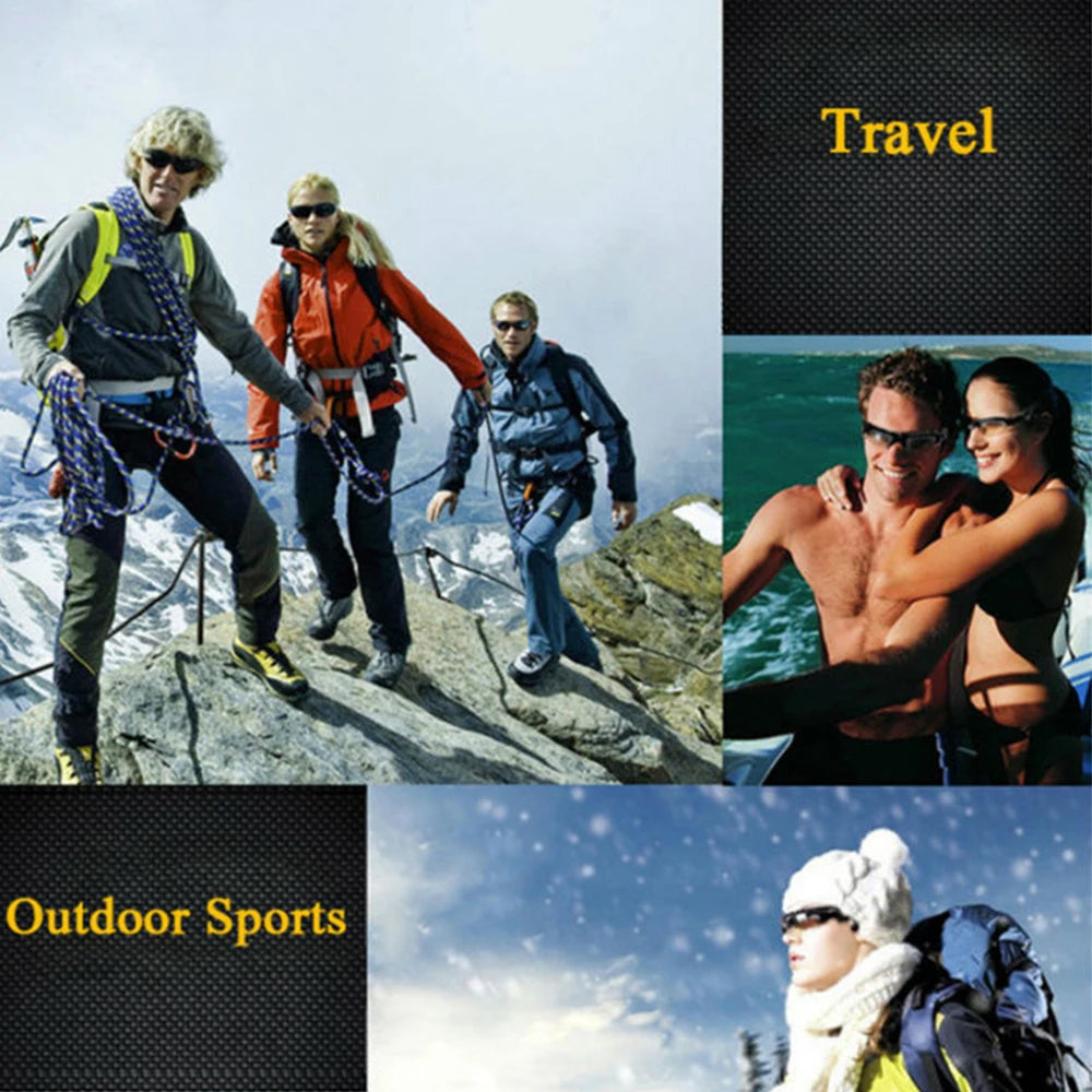 Sans fil Bluetooth 4.1 casque mode sport stéréo téléphone polarisé conduite lunettes de soleil équitation yeux lunettes casque