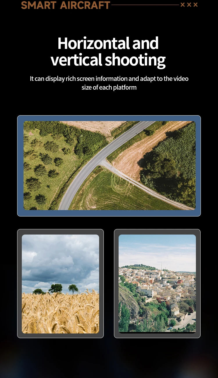 Drone professionnel M5 8K avec trois caméras grand angle, évitement d'obstacles, GPS 5G, positionnement du flux optique, quadrirotor RC sans balais