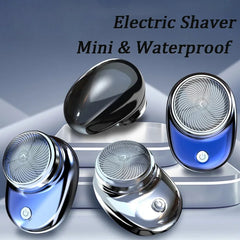Rasoir électrique pour hommes, Charge USB, Mini rasoir de voyage de poche, confortable, facile à transporter, tondeuse à cheveux pour barbe et corps