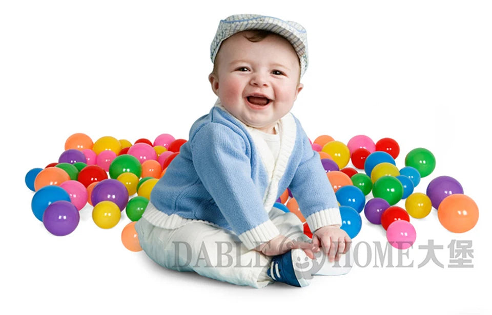 Balle de Sport en plein Air écologique piscine d'eau océan vague balle 50pcs 5.5cm Stress balle d'air jouets drôles pour enfants enfant Ballenbak