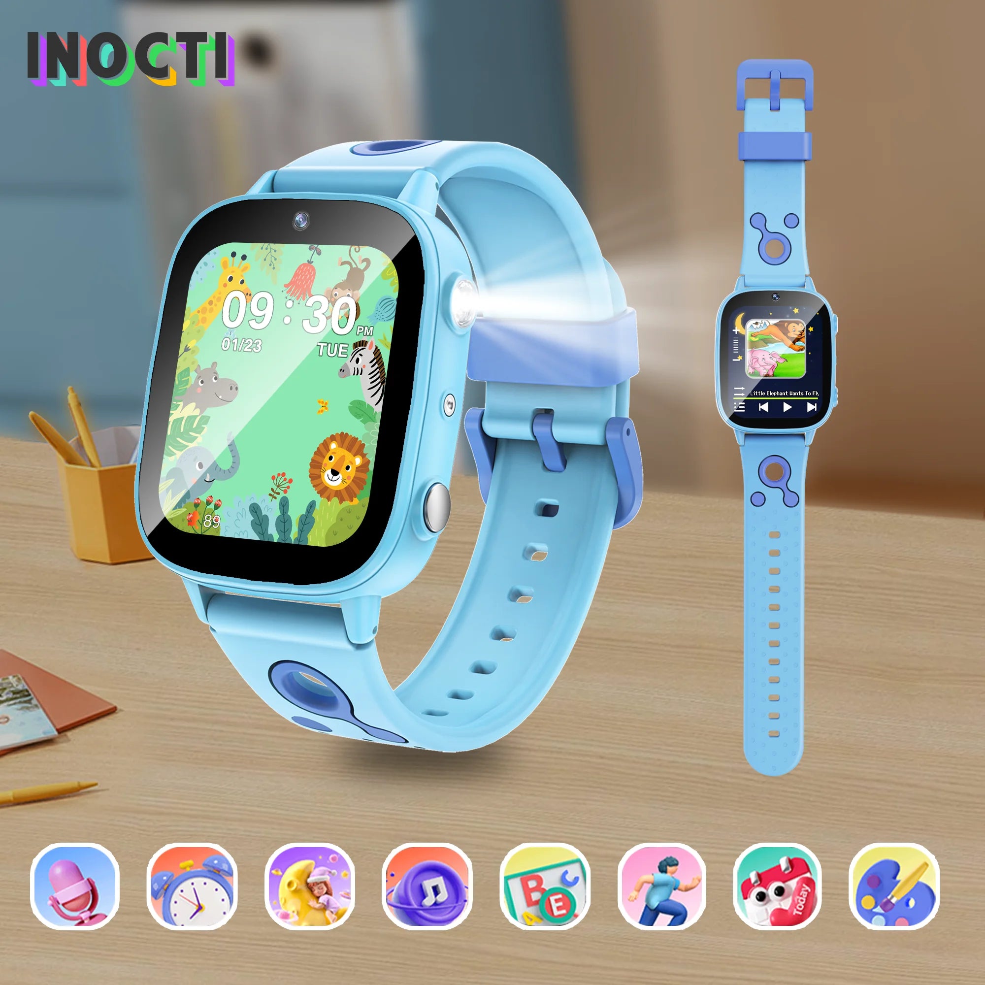 2025 nouveaux enfants jouet jeu montre HD écran tactile caméra 26 jeux surveillance du sommeil réveil calculatrice cadeau d'anniversaire garçon fille
