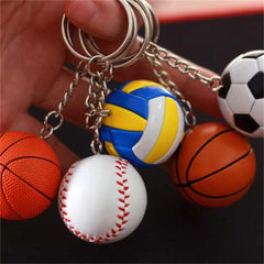 Accessoires de voiture Football voiture pendentif Baseball amusant porte-clés porte-clés sac pendentif porte-clés balle porte-clés