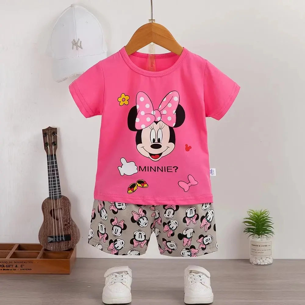 Mode bébé filles vêtements été bébé filles ensembles mignon filles T-shirt + Shorts ensembles enfant en bas âge vêtements bébé filles vêtements