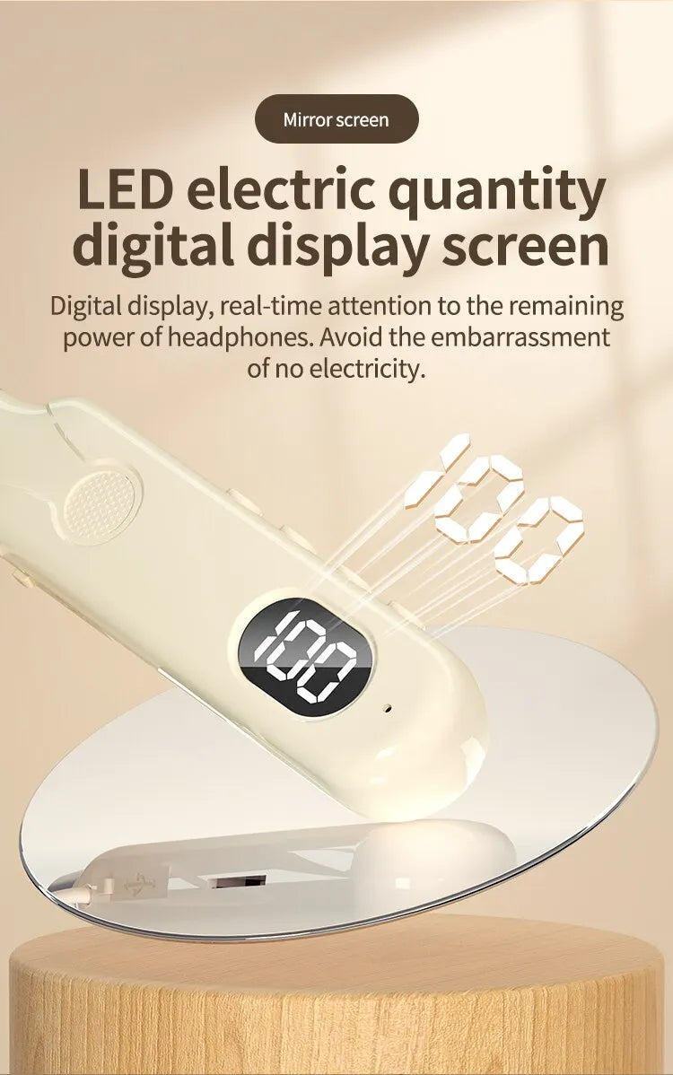 BT-12 Sans Fil Bluetooth Écouteurs Casque Président kband Sports De Plein Air Casque avec Bouton D'affichage Contrôle Écouteurs pour La Musique