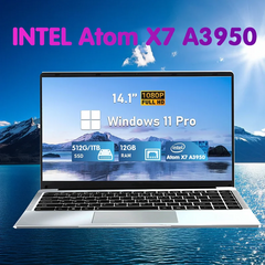 Ordinateur Portable de bureau 14.1 "12GB RAM 1 to 2 to SSD Windows 11 ordinateur Portable apprendre les loisirs divertissement ordinateurs portables