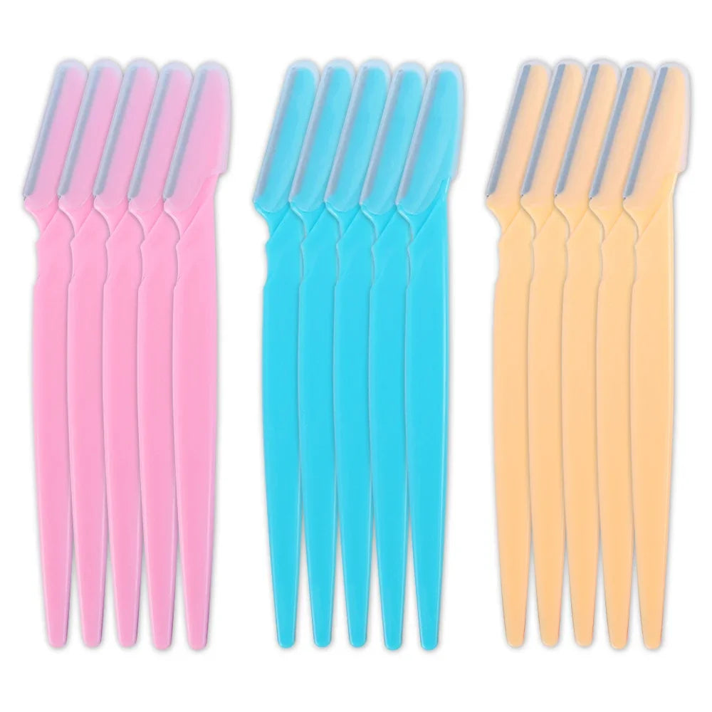 Lame de tondeuse à sourcils pour femmes, rasoir de sécurité pour le visage, couteau façonnant les sourcils, épilation Portable, coupe-épilation, grattoir de maquillage