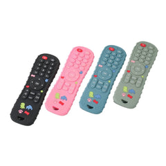 Anneau de dentition en silicone avec télécommande, jouets pour enfants, philosophie sensorielle Montessori, cadeau pour garçons et filles