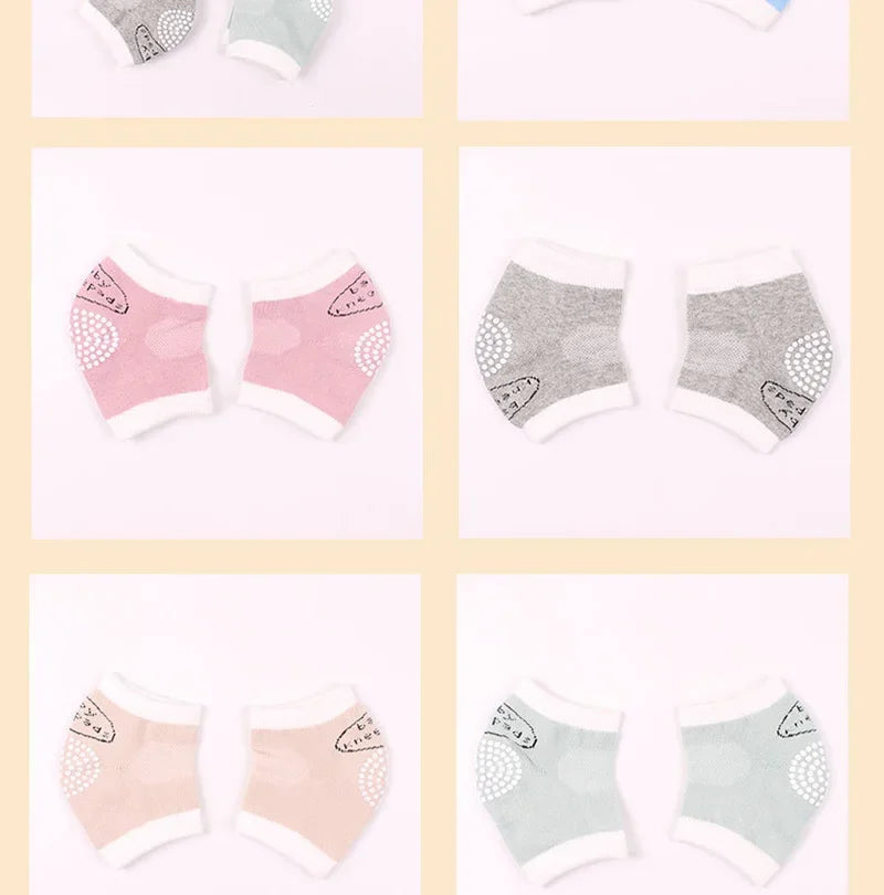 Genouillère antidérapante pour bébé, coussin rampant pour nourrissons et tout-petits, protection de sécurité, chauffe-jambes, accessoires pour fille et garçon