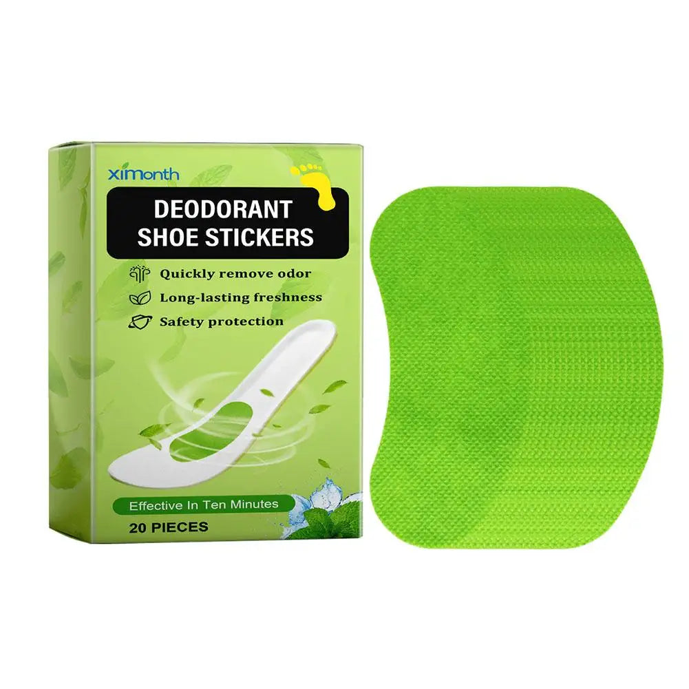 Chaussures déodorant Patch Sneaker odeur pied frais Anti-odeur absorbant la sueur respirant antibactérien stérilisation semelle intérieure Invisible