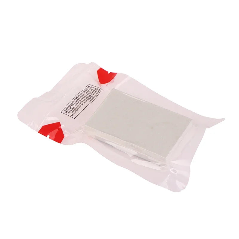 Gaze compressée stérile médicale pliable en Z, 1 pièce, tampons de premiers secours scellés sous vide, idéaux pour les soins des plaies et les kits d'urgence