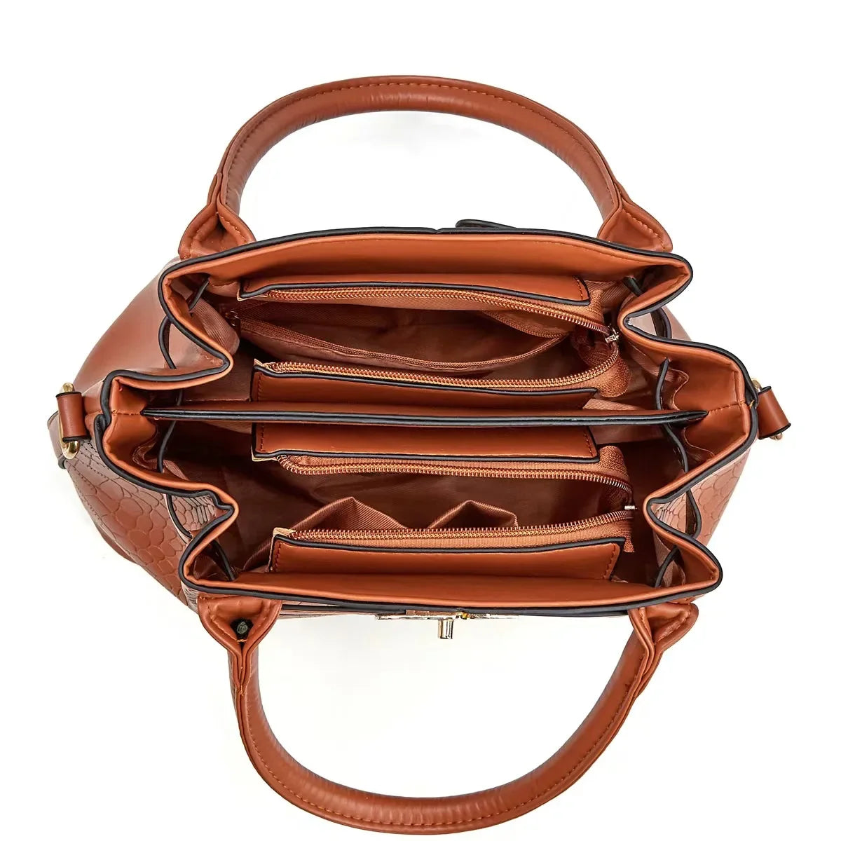 Sac à main luxueux en cuir pour femmes, nouveau sac à main mi-vie, fermeture à glissière souple, doublure en Polyester, Style neutre minimaliste, cadeau