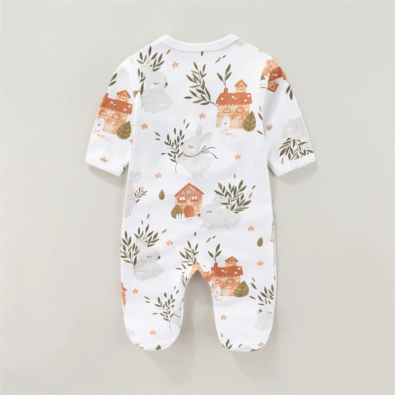 Vêtements pour nouveau-né, nouvelle collection automne hiver, body pour bébé fille, barboteuse d'été, combinaison douce pour garçons, vêtements pour enfants de 0 à 9 mois
