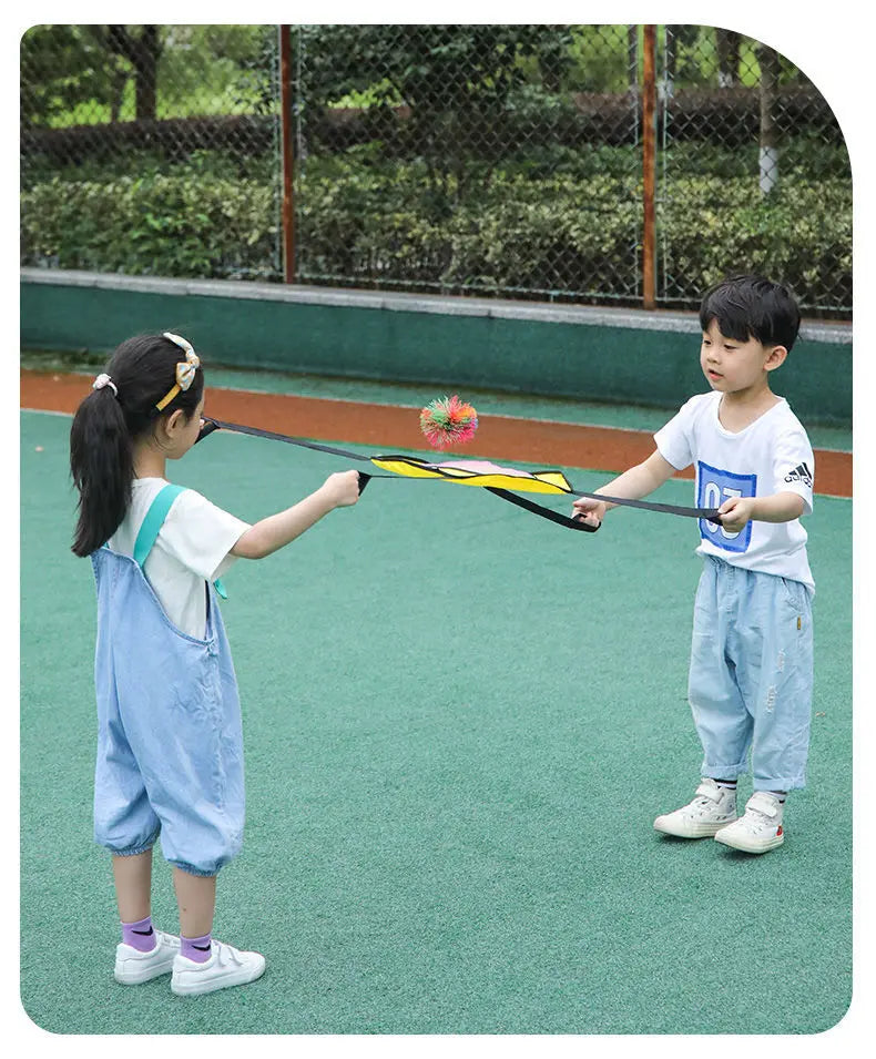 Enfants en plein air amusant et sport Parent-enfant jouet deux joueurs interactif lancer et attraper balle jeu sensoriel jouer jouets Jeux Enfant