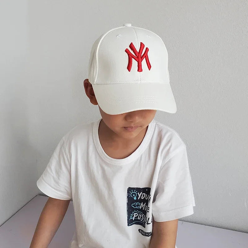 Casquette de Baseball pour enfants, chapeaux de soleil en coton pour filles et garçons, casquette d'été pour enfants