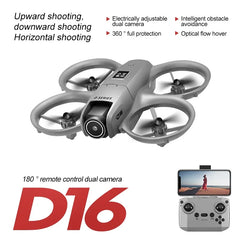 Xiaomi D16 Drone 8K HD double caméra réglable électriquement débit optique évitement d'obstacles quadrirotor télécommandé 15000M