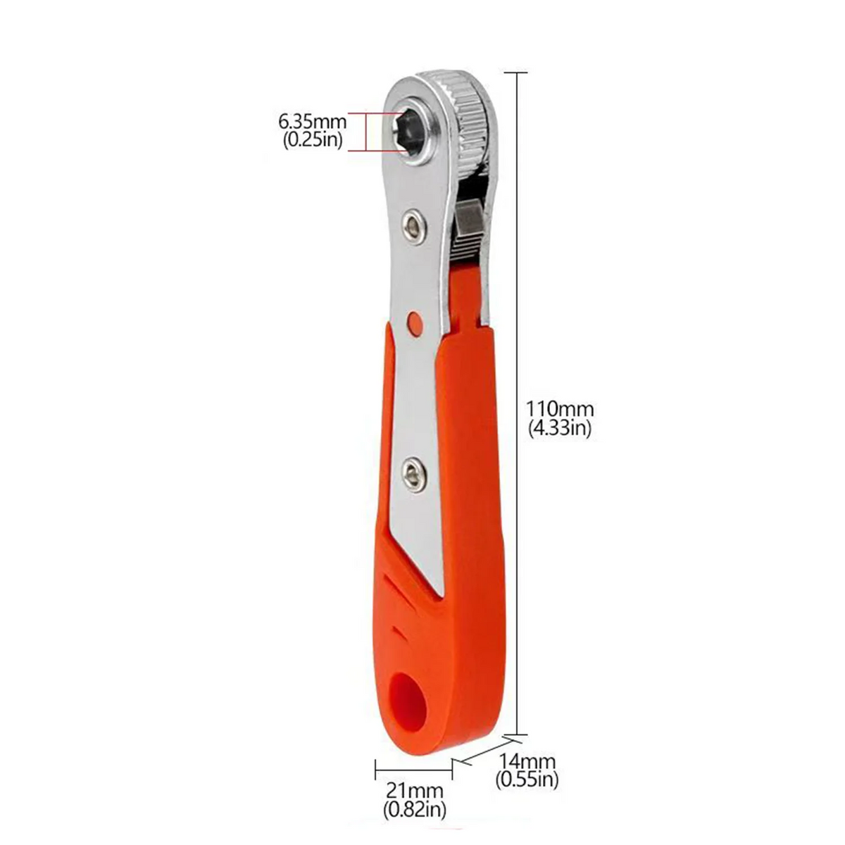 Steel screwdriver with forward/reverse ratchet, right-angle tool for tight spaces, motorcycle and car repair kit