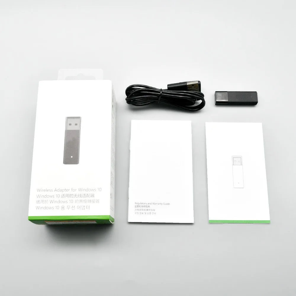Adaptateur récepteur USB sans fil d'origine pour Xbox One 2e génération pour Xbox One 2e Xbox One 1er pour système Windows 10, PC portable
