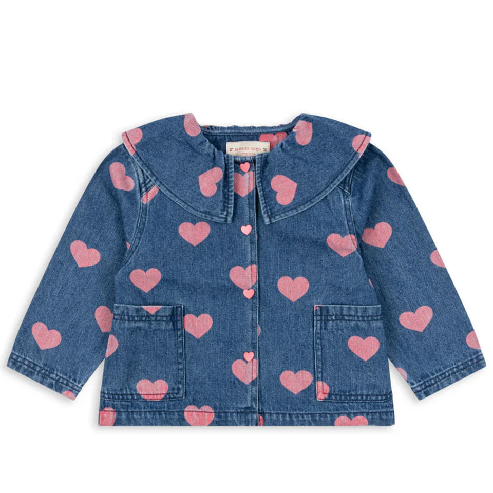 Robe imprimée mignonne pour filles, ensemble de vêtements pour tout-petits, veste à bretelles en jean, robes à enfiler en denim pour enfants, pantalons en jean combiné, marque KS, 2024