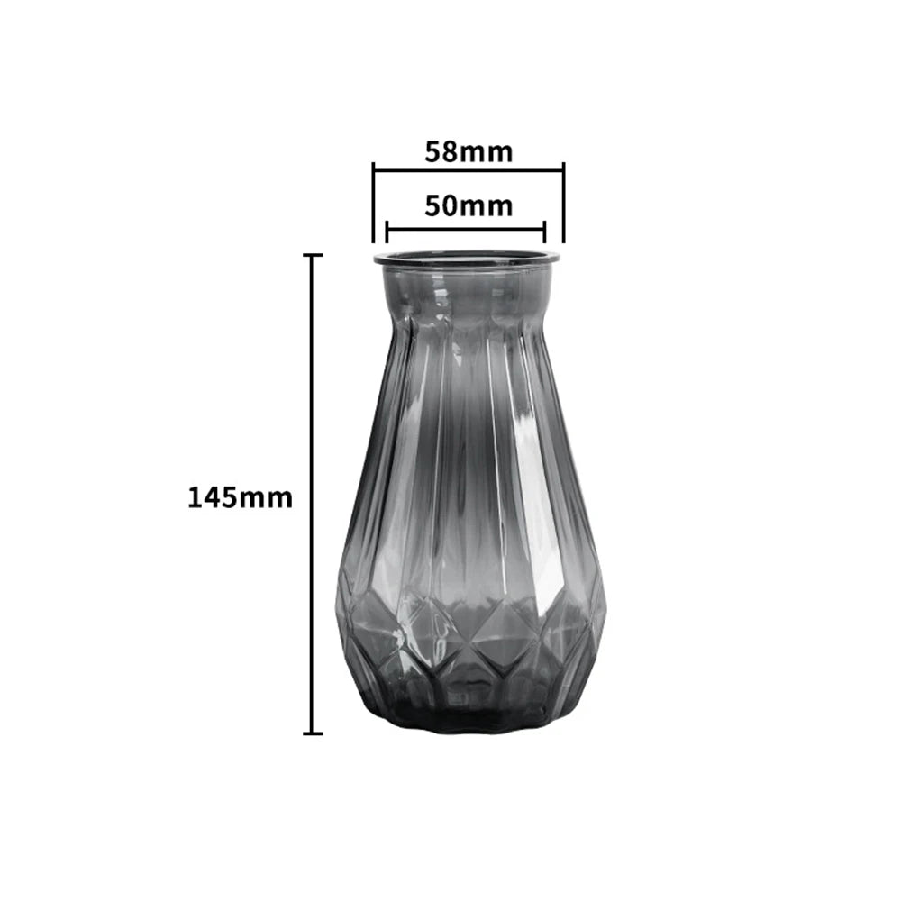 Vase à fleurs nordique, décoration de salle, décoration de maison moderne, accessoires d'intérieur, ornement de chambre à coucher, Table de jardin, Vase décoratif pour plantes