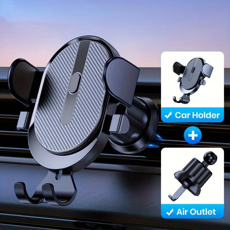 Support de téléphone universel pour voiture, avec Clip à crochet, Compatible avec les pièces intérieures mobiles