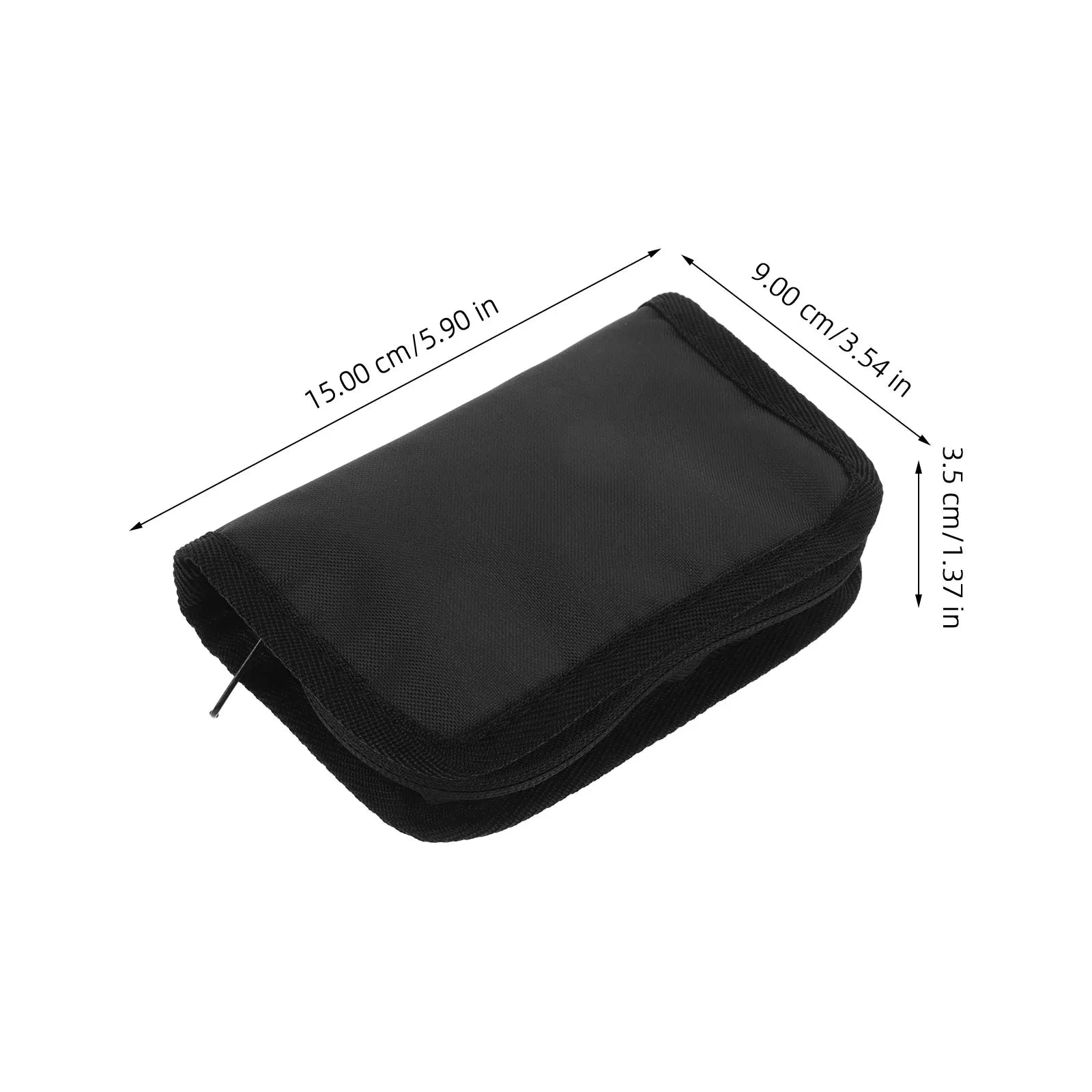 Sac de rangement pour compteur de glycémie, étui organisateur, support pour diabète, fournitures, couvercle de doublure 210d, Kit de test