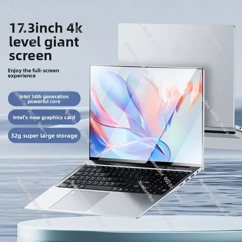 Ordinateur portable léger et mince de 12 à 15,6 pouces, conception portable pour les étudiants, les professionnels et les joueurs, haute performance pour le travail et le jeu