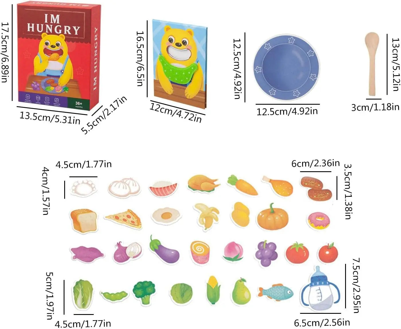 Montessori Pet Feeding Toys, Clip Bead Puzzle Game, Wooden Interactive Play House, Early Education, Fine Motor Skills Educational Toys