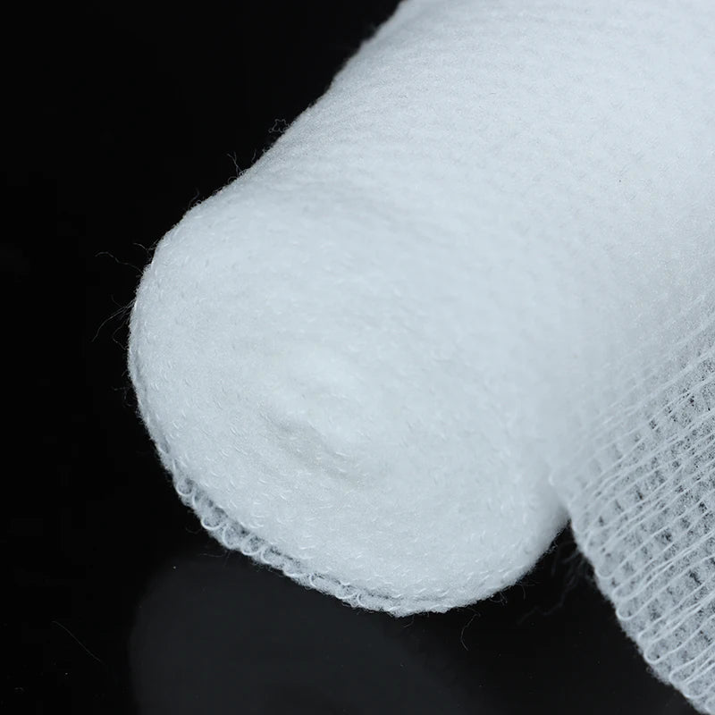 10 rouleaux/lot 5cm x 4.5m PBT pansement élastique trousse de premiers soins rouleau de gaze pansement